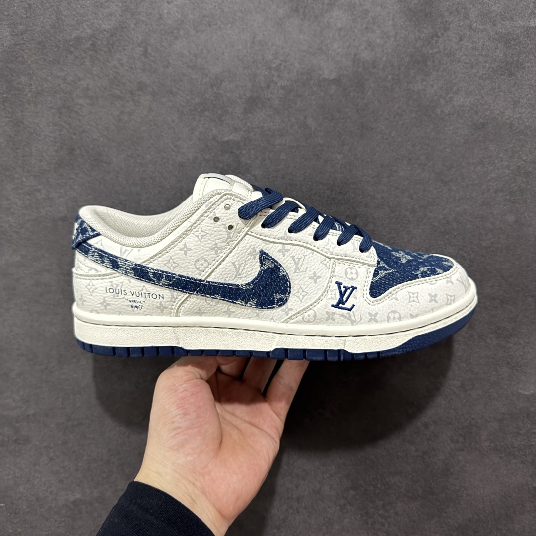 280 【定制版】Nike SB Dunk Low x Louis Vuitton 白蓝 SC9772-802