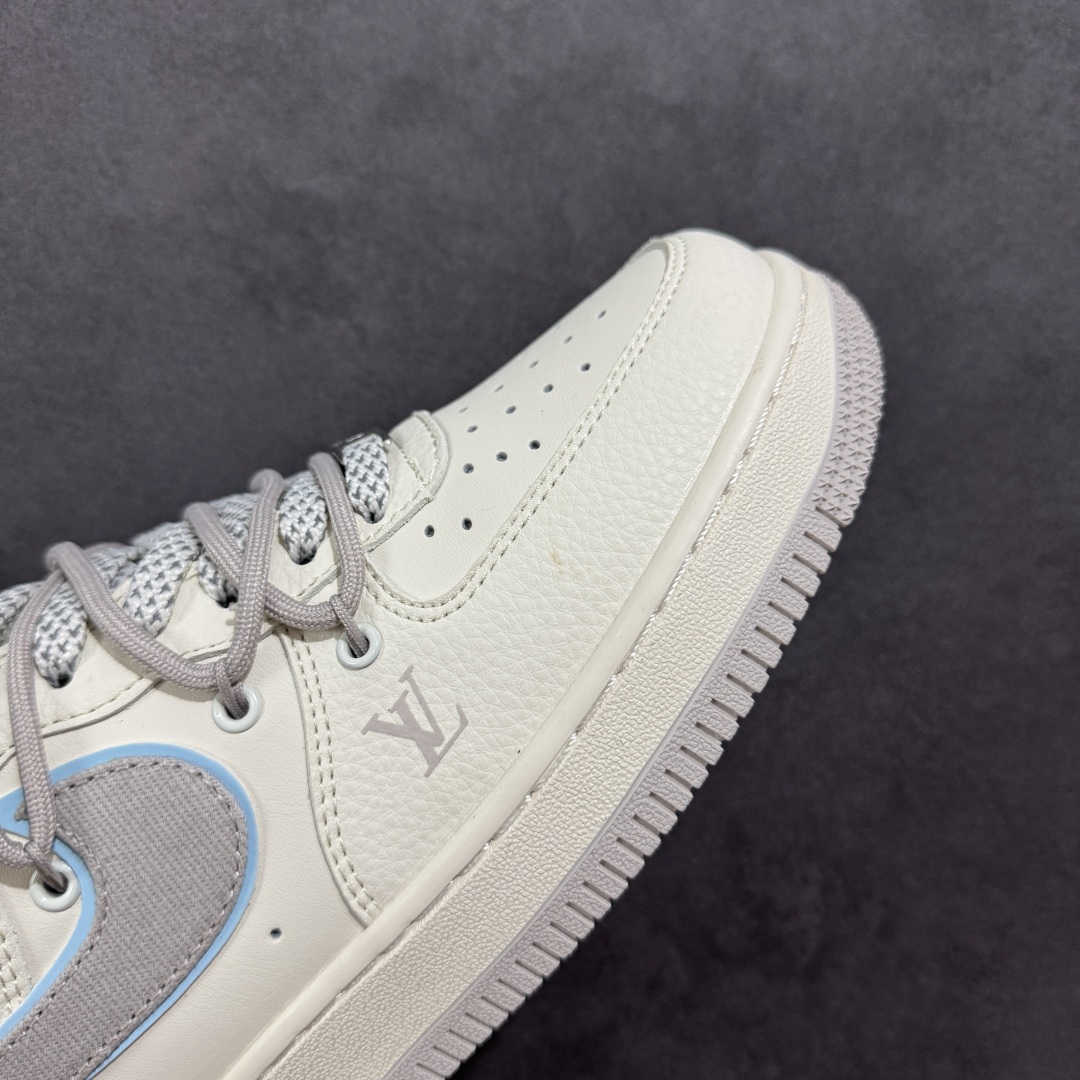 260 【定制版】Nike Air Force 1'07 Low LV联名 米青抽绳 空军一号低帮休闲板鞋 DM6868-095