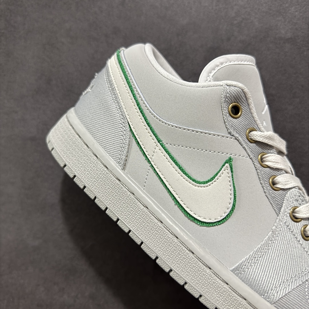 200 【K版】Air Jordan AJ1 Low 低帮 灰白绿 IH3369-077