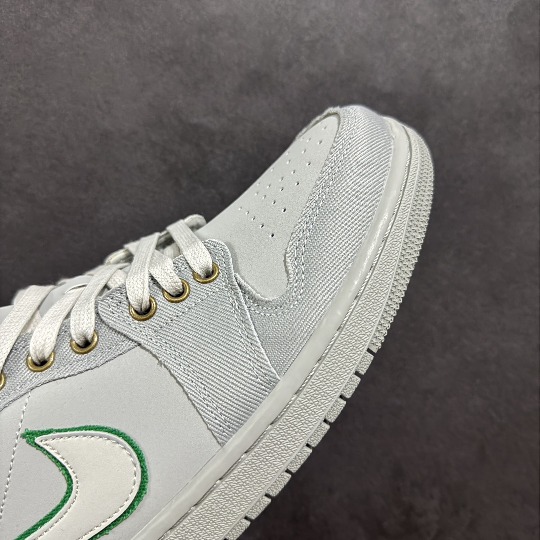 200 【K版】Air Jordan AJ1 Low 低帮 灰白绿 IH3369-077