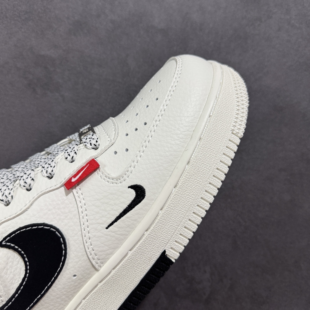 260 【定制版】Nike Air Force 1'07 Low 古驰联名 双拼小黑勾 空军一号低帮休闲板鞋 CS5288-009