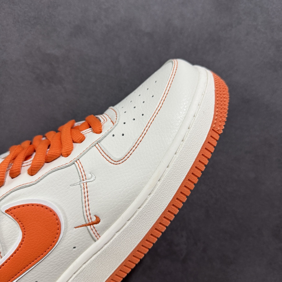 240 【定制版】Nike Air Force 1 Low 07 x Balenciaga 白橙双小勾 FR0538-092
