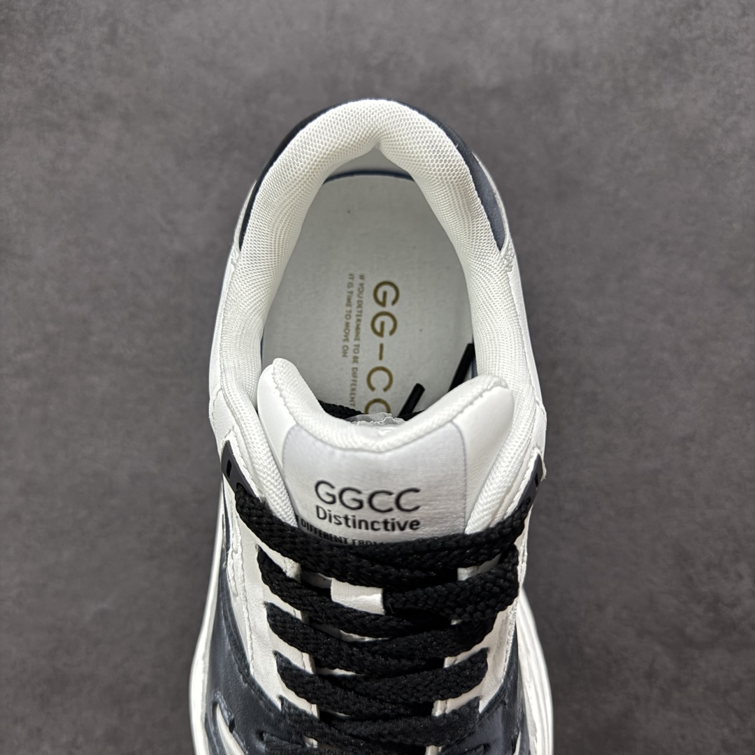 220 2025赵露思同款 新晋潮流鞋靴品GGCC GG-CC 赛博做旧脏脏鞋 G58U5338C