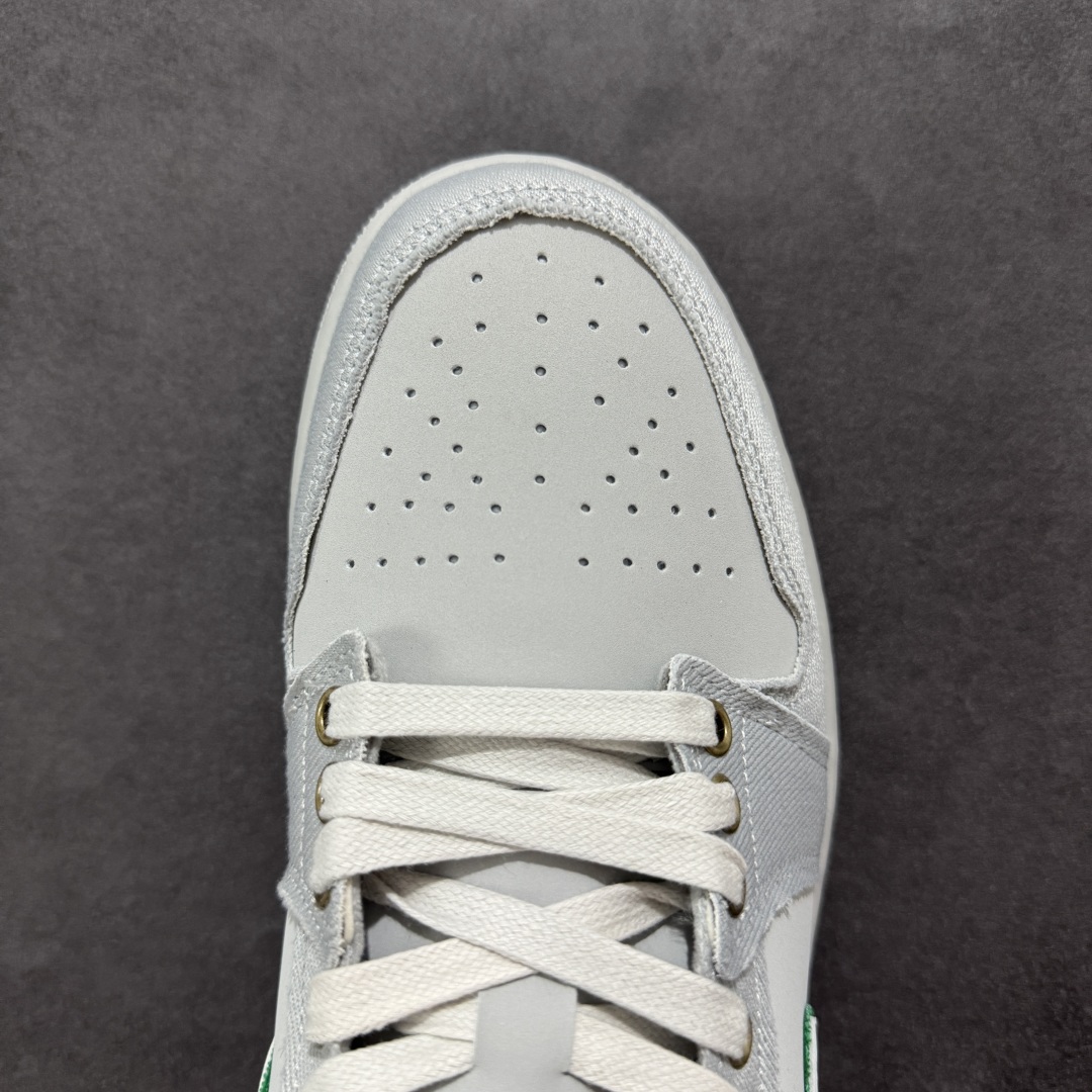 200 【K版】Air Jordan AJ1 Low 低帮 灰白绿 IH3369-077