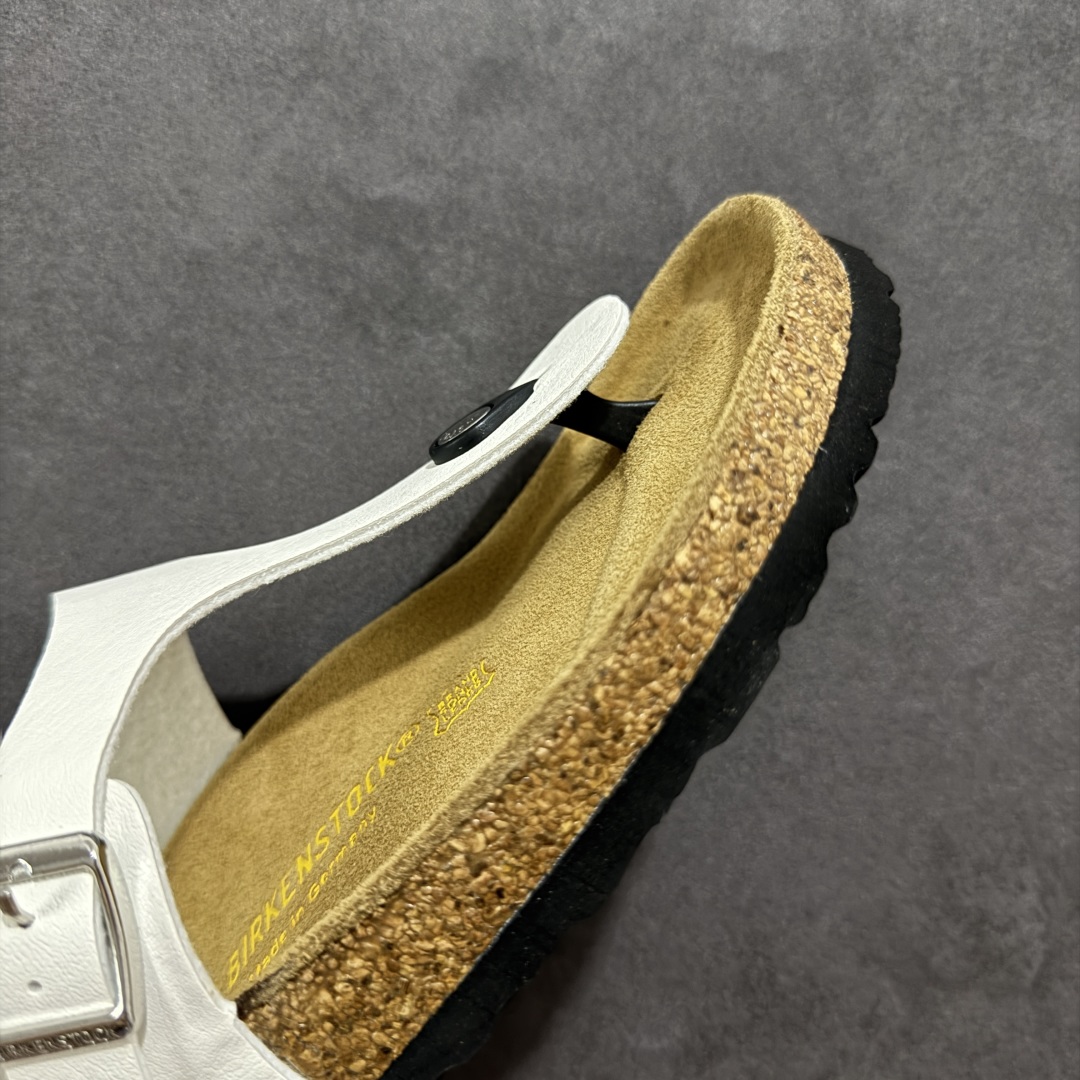 图片[5]-【公司级】博肯 Birkenstock 人字拖鞋 广东原产#德国百年知名鞋履品牌·博肯Birkenstock 勃肯#采用质地柔软牛皮绒面材质#中底搭载缓震软木橡胶 其特有的鞋床设计，贴合脚面穿着舒适 Birkenstock Milano中性软木鞋底经典款式，非常好搭，鞋底结实耐磨，适合夏天。 尺码：35-45(偏大一码)-选品中心