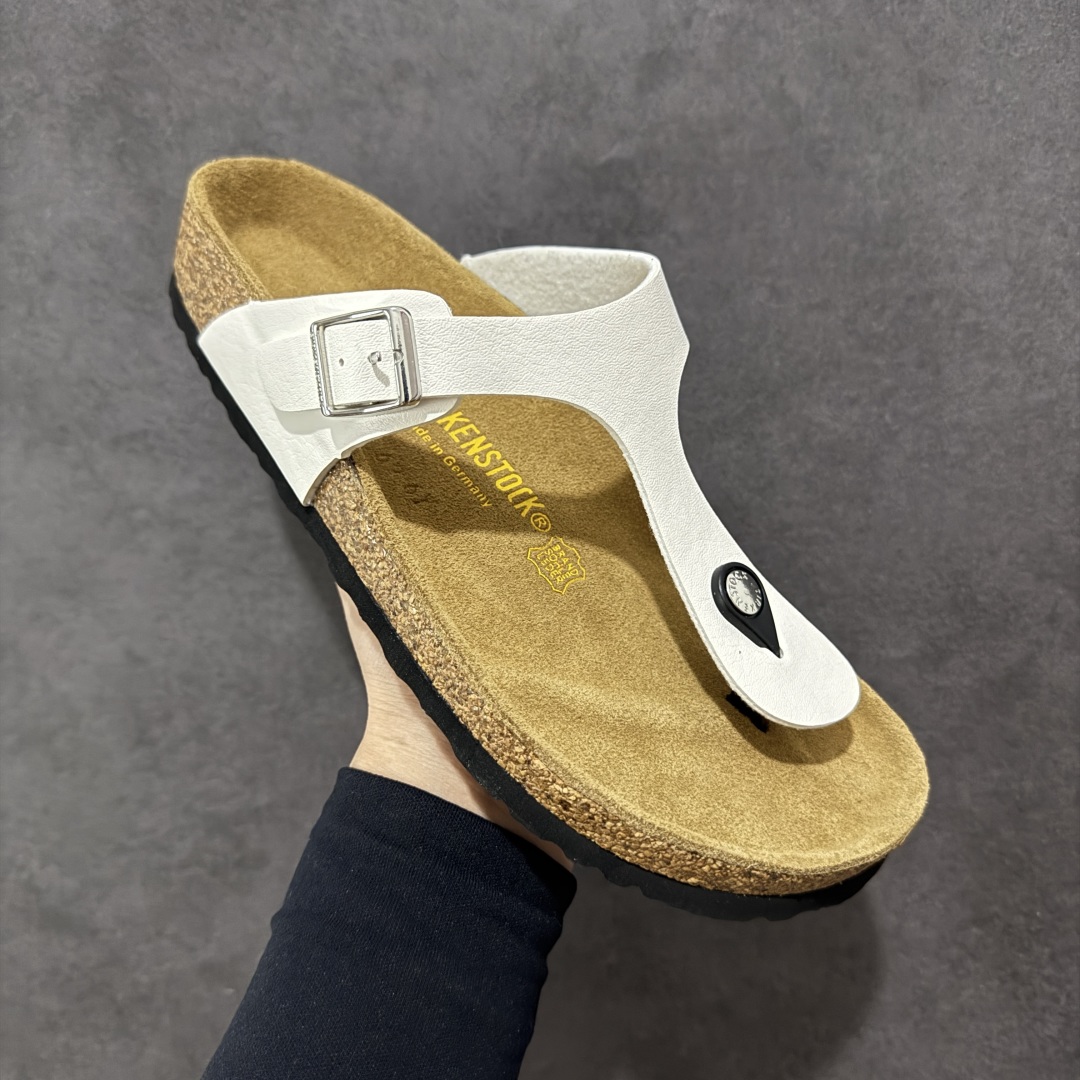 图片[3]-【公司级】博肯 Birkenstock 人字拖鞋 广东原产#德国百年知名鞋履品牌·博肯Birkenstock 勃肯#采用质地柔软牛皮绒面材质#中底搭载缓震软木橡胶 其特有的鞋床设计，贴合脚面穿着舒适 Birkenstock Milano中性软木鞋底经典款式，非常好搭，鞋底结实耐磨，适合夏天。 尺码：35-45(偏大一码)-选品中心