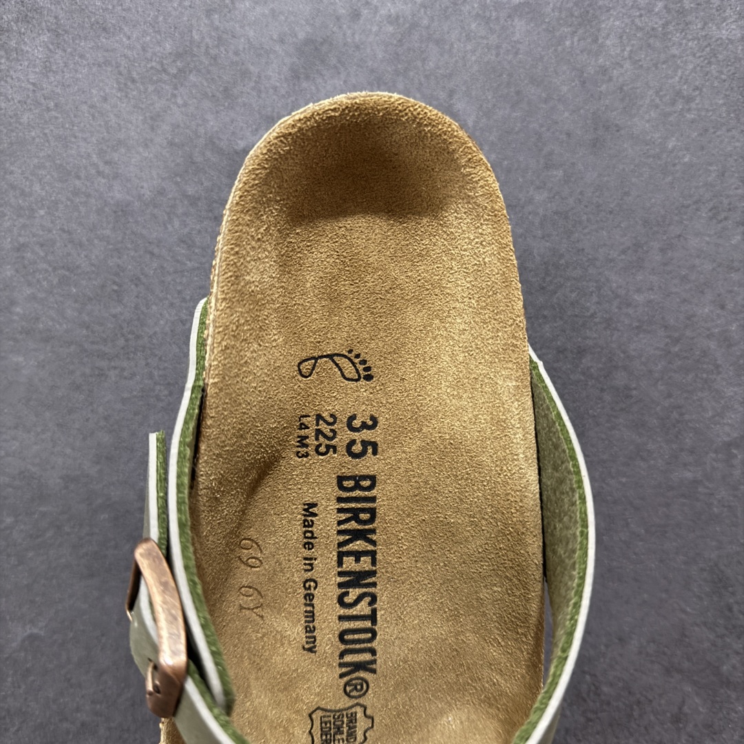 图片[7]-【公司级】博肯 Birkenstock 人字拖鞋 广东原产#德国百年知名鞋履品牌·博肯Birkenstock 勃肯#采用质地柔软牛皮绒面材质#中底搭载缓震软木橡胶 其特有的鞋床设计，贴合脚面穿着舒适 Birkenstock Milano中性软木鞋底经典款式，非常好搭，鞋底结实耐磨，适合夏天。 尺码：35-45(偏大一码)-选品中心
