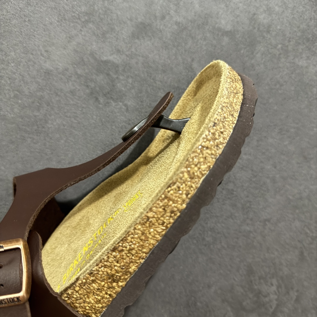 图片[5]-【公司级】博肯 Birkenstock 人字拖鞋 广东原产#德国百年知名鞋履品牌·博肯Birkenstock 勃肯#采用质地柔软牛皮绒面材质#中底搭载缓震软木橡胶 其特有的鞋床设计，贴合脚面穿着舒适 Birkenstock Milano中性软木鞋底经典款式，非常好搭，鞋底结实耐磨，适合夏天。 尺码：35-45(偏大一码)-选品中心