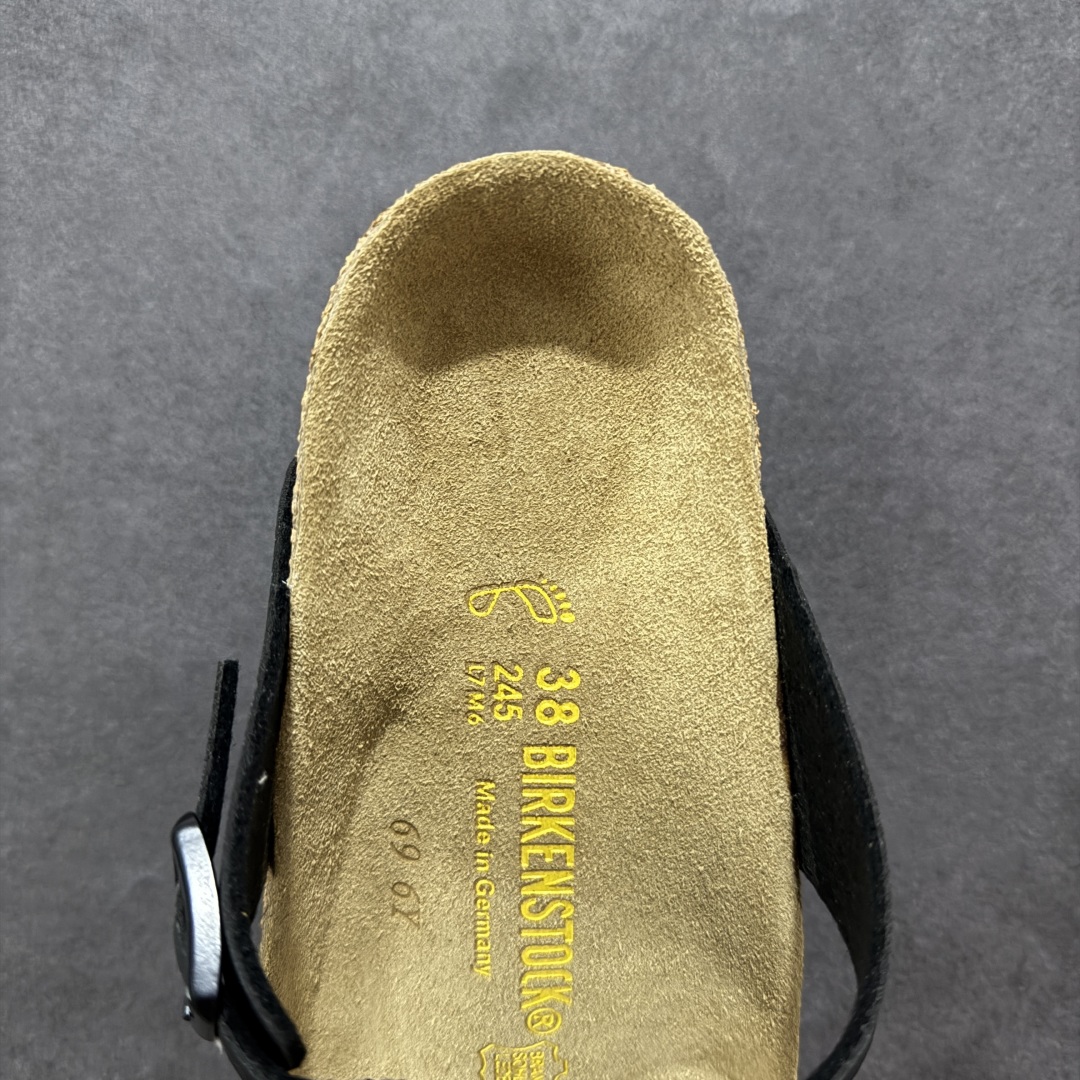 图片[7]-【公司级】博肯 Birkenstock 人字拖鞋 广东原产#德国百年知名鞋履品牌·博肯Birkenstock 勃肯#采用质地柔软牛皮绒面材质#中底搭载缓震软木橡胶 其特有的鞋床设计，贴合脚面穿着舒适 Birkenstock Milano中性软木鞋底经典款式，非常好搭，鞋底结实耐磨，适合夏天。 尺码：35-45(偏大一码)-选品中心