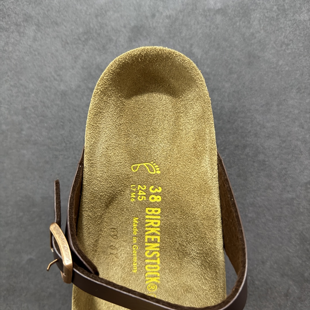 图片[7]-【公司级】博肯 Birkenstock 人字拖鞋 广东原产#德国百年知名鞋履品牌·博肯Birkenstock 勃肯#采用质地柔软牛皮绒面材质#中底搭载缓震软木橡胶 其特有的鞋床设计，贴合脚面穿着舒适 Birkenstock Milano中性软木鞋底经典款式，非常好搭，鞋底结实耐磨，适合夏天。 尺码：35-45(偏大一码)-选品中心