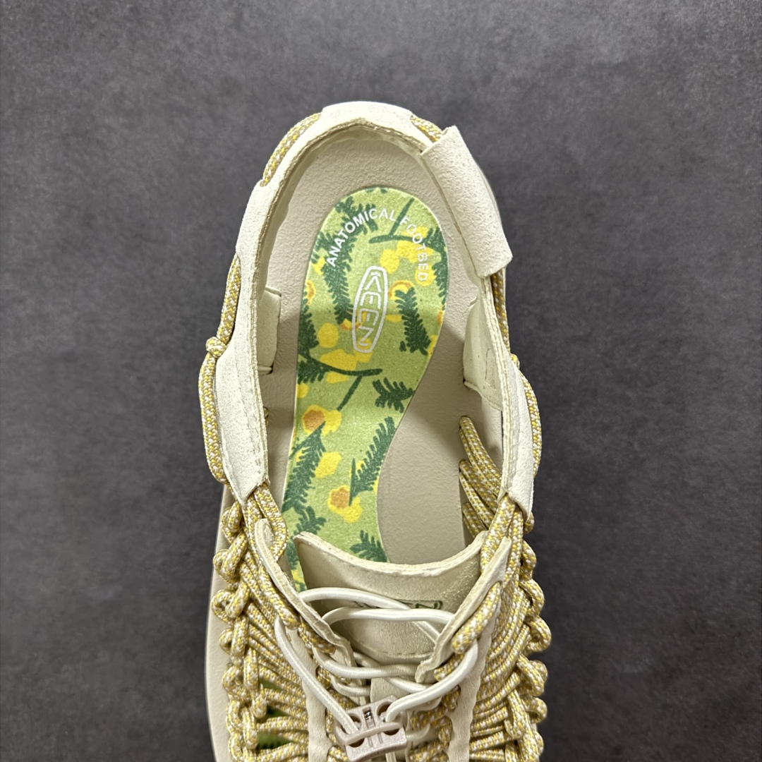 图片[7]-【公司级】人气户外休闲鞋品牌-科恩Keen Uneek Flat-M 平底编织弹力穿搭溯溪涉水休闲户外凉鞋 外贸订单出口品质 采用进口机台编制两根尼龙绳组成鞋面(快干衬里原料!!) 原装轻量级EVA中底缓震材质组合防滑橡胶外底部 夏季潮鞋,文青界的凉鞋至尊 都市机能户外品牌 KEEN 向来积极为其旗下大热鞋款 UNEEK 推出联名款，后跟为全封闭设计，快干衬里，HIGH-TRACTION橡胶外底，及轻量级EVA中底，达到轻量缓震的同时减轻重量。 尺码：36 37 38 40 41 42 43 44 45-选品中心