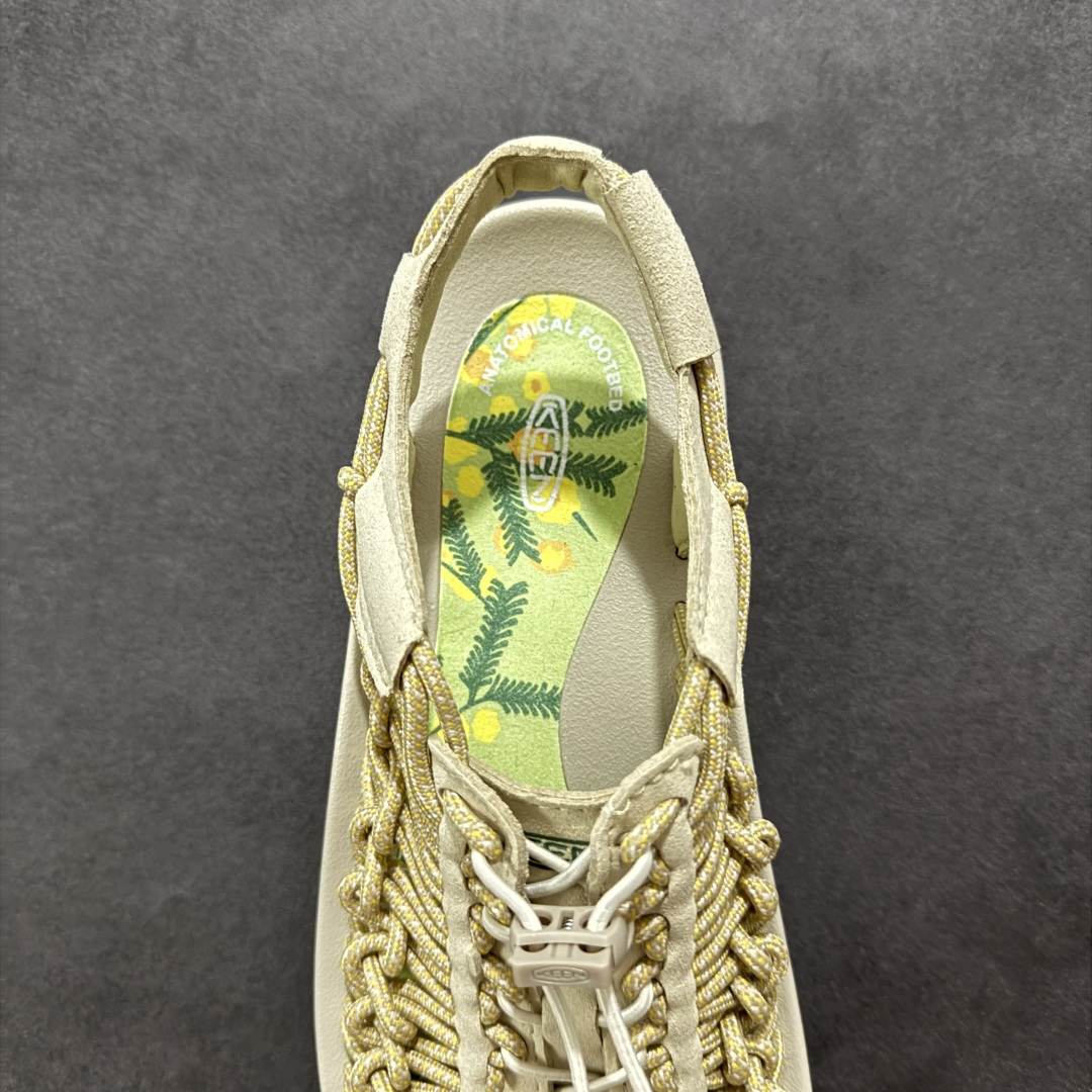 图片[7]-【公司级】人气户外休闲鞋品牌-科恩Keen Uneek Flat-M 平底编织弹力穿搭溯溪涉水休闲户外凉鞋 外贸订单出口品质 采用进口机台编制两根尼龙绳组成鞋面(快干衬里原料!!) 原装轻量级EVA中底缓震材质组合防滑橡胶外底部 夏季潮鞋,文青界的凉鞋至尊 都市机能户外品牌 KEEN 向来积极为其旗下大热鞋款 UNEEK 推出联名款，后跟为全封闭设计，快干衬里，HIGH-TRACTION橡胶外底，及轻量级EVA中底，达到轻量缓震的同时减轻重量。 尺码：36 37 38 40 41 42 43 44 45-选品中心