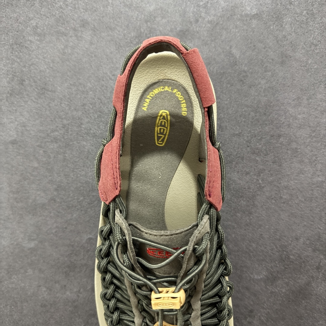 图片[7]-【公司级】人气户外休闲鞋品牌-科恩Keen Uneek Flat-M 平底编织弹力穿搭溯溪涉水休闲户外凉鞋 外贸订单出口品质 采用进口机台编制两根尼龙绳组成鞋面(快干衬里原料!!) 原装轻量级EVA中底缓震材质组合防滑橡胶外底部 夏季潮鞋,文青界的凉鞋至尊 都市机能户外品牌 KEEN 向来积极为其旗下大热鞋款 UNEEK 推出联名款，后跟为全封闭设计，快干衬里，HIGH-TRACTION橡胶外底，及轻量级EVA中底，达到轻量缓震的同时减轻重量。 尺码：36 37 38 40 41 42 43 44 45-选品中心