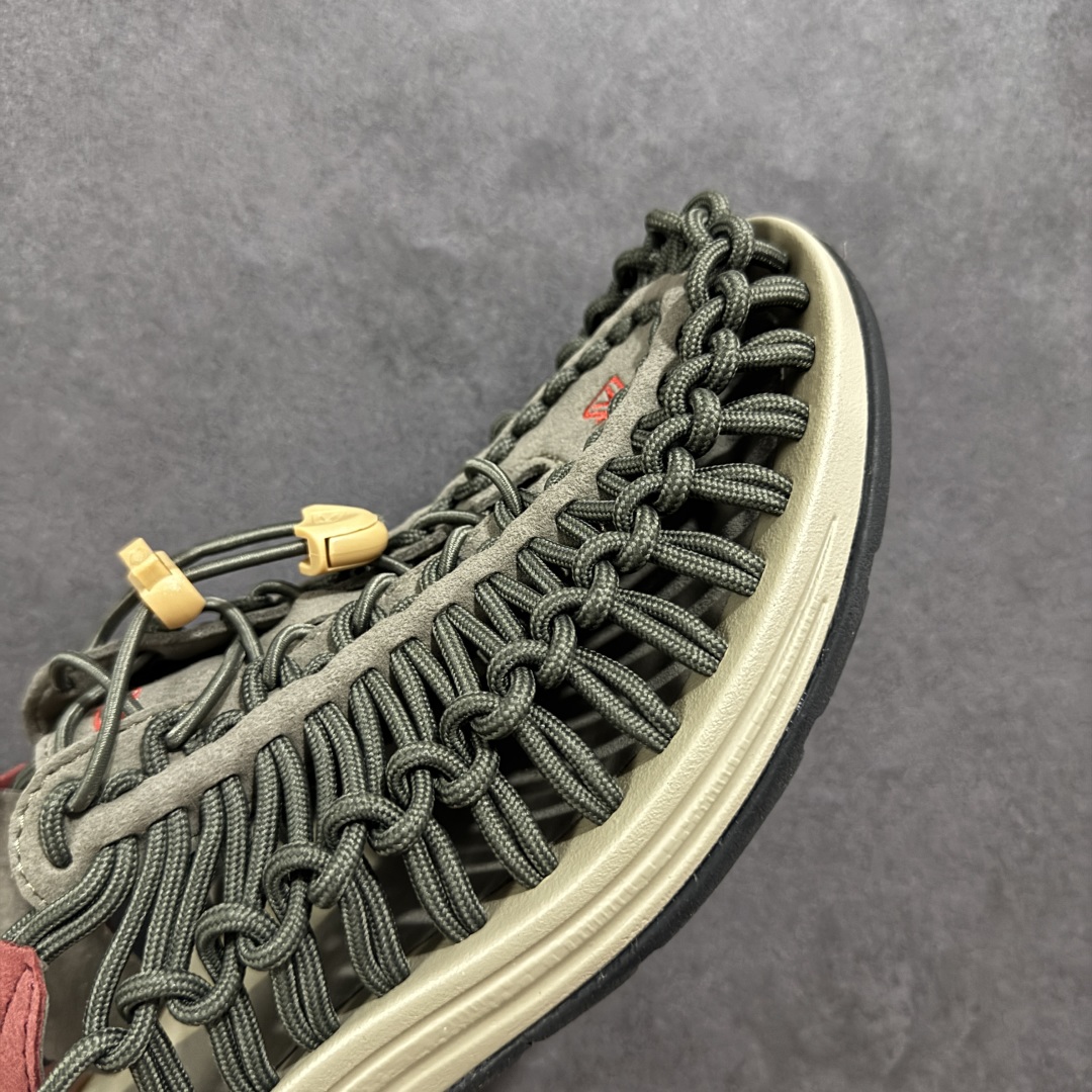 图片[5]-【公司级】人气户外休闲鞋品牌-科恩Keen Uneek Flat-M 平底编织弹力穿搭溯溪涉水休闲户外凉鞋 外贸订单出口品质 采用进口机台编制两根尼龙绳组成鞋面(快干衬里原料!!) 原装轻量级EVA中底缓震材质组合防滑橡胶外底部 夏季潮鞋,文青界的凉鞋至尊 都市机能户外品牌 KEEN 向来积极为其旗下大热鞋款 UNEEK 推出联名款，后跟为全封闭设计，快干衬里，HIGH-TRACTION橡胶外底，及轻量级EVA中底，达到轻量缓震的同时减轻重量。 尺码：36 37 38 40 41 42 43 44 45-选品中心