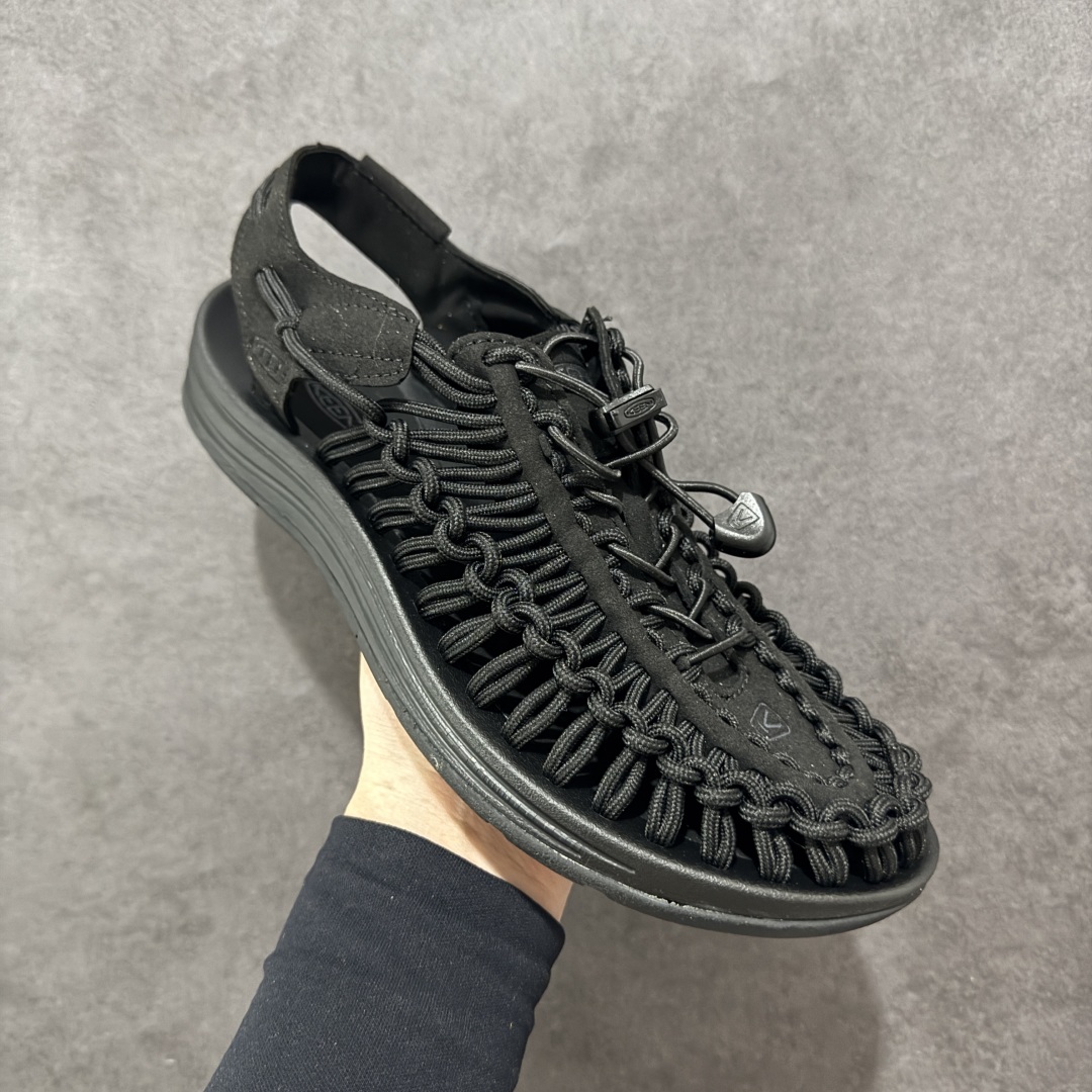 图片[3]-【公司级】人气户外休闲鞋品牌-科恩Keen Uneek Flat-M 平底编织弹力穿搭溯溪涉水休闲户外凉鞋 外贸订单出口品质 采用进口机台编制两根尼龙绳组成鞋面(快干衬里原料!!) 原装轻量级EVA中底缓震材质组合防滑橡胶外底部 夏季潮鞋,文青界的凉鞋至尊 都市机能户外品牌 KEEN 向来积极为其旗下大热鞋款 UNEEK 推出联名款，后跟为全封闭设计，快干衬里，HIGH-TRACTION橡胶外底，及轻量级EVA中底，达到轻量缓震的同时减轻重量。 尺码：36 37 38 40 41 42 43 44 45-选品中心