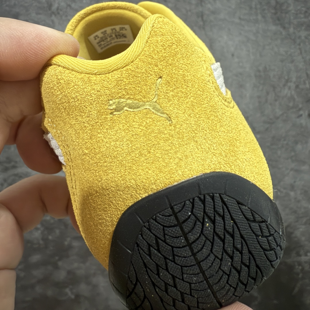 图片[2]-【CS纯原版】Puma Speedcat OG Sparco 彪马罗马阿莫尔系列 复古运动休闲赛车跑鞋 粉白 市场第一梯队品质 版型 细节 烫金走线 完全碾压市场任意版本 欢迎对比🆚 工厂耗时3个月开发 原装档案原数据纸版楦型 采用固色翻毛皮鞋面材质(正确二次成型\’猛帮\’成型工艺🆚区别市面版本!!) 外置原数据开发轻量耐磨橡胶大底💪🏻 全球知名运动品牌PUMA宝马赛车系列 融合了宝马车队的标志性配色 以趣味十足又前卫复古的设计引领潮流 将赛道精神融入街头时尚 开启前卫竞速之旅 主打前卫复古风 Roma鞋款的鞋侧以复古的流线造型 缀以宝马经典Logo 巧妙吸睛 而Speedcat鞋款以亮眼三色条纹元素缀以舒适鞋面 赋予了独特的个性美学 演绎赛车的无尽能量 货号：398846-06 尺码：35-45-选品中心