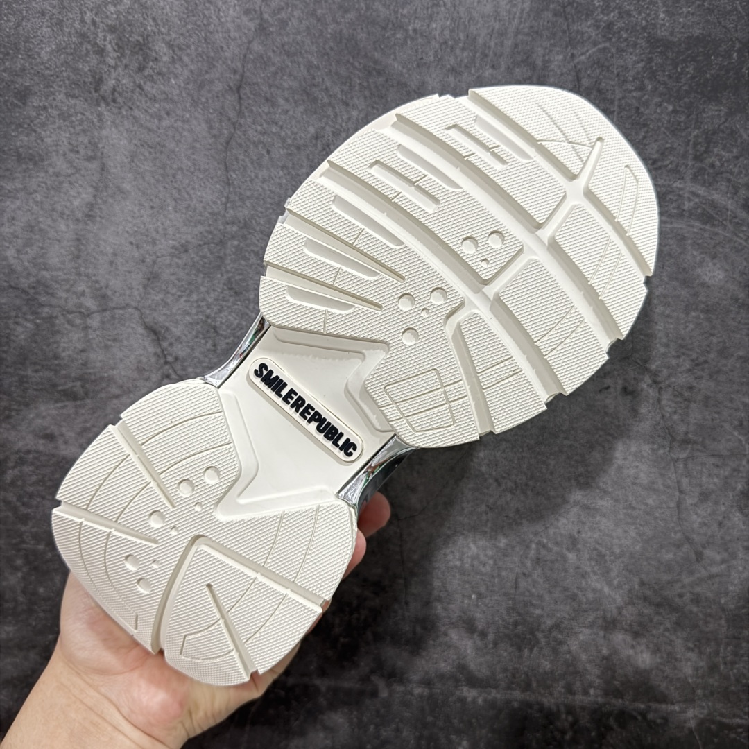 【广东纯原版本】2025s明星同款鞋 SmileRepublic｜小众品牌网红款老爹鞋 复古乞丐鞋
