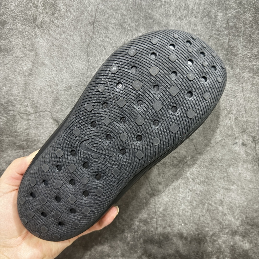 【正确组合底版】Nike ReactX Rejuven8 Slide Black 时尚舒适 防滑防磨一字拖鞋 男款 黑色 HV4479-001