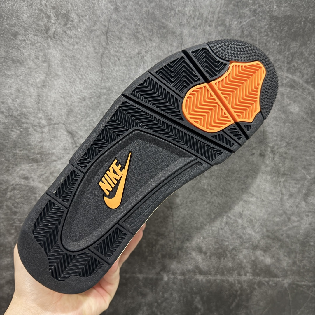 【原厂版本】UNDEFEATED x Jordan Air Jordan 4 AJ4舒适百搭 防滑耐磨 中帮 复古篮球鞋 男款 绿黑 IB1519-200