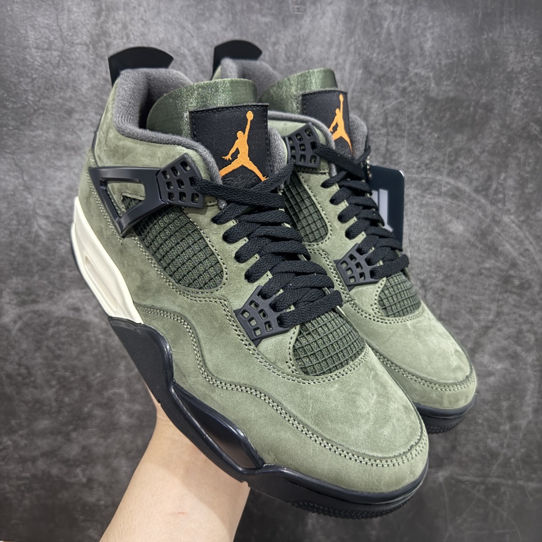 【原厂版本】UNDEFEATED x Jordan Air Jordan 4 AJ4舒适百搭 防滑耐磨 中帮 复古篮球鞋 男款 绿黑 IB1519-200 全新升级改良 原鞋原楦原纸板同源开发 完美呈现乔4的版型 内侧正确双色网格 还原细节 原厂皮料 正确气垫颜色 正确网格工艺 正确拉帮工艺 全鞋原装材料制作 原档案原模具打造 支持全方位与正品对比 尺码：40 40.5 41 42 42.5 43 44 44.5 45 46 47.5-选品中心