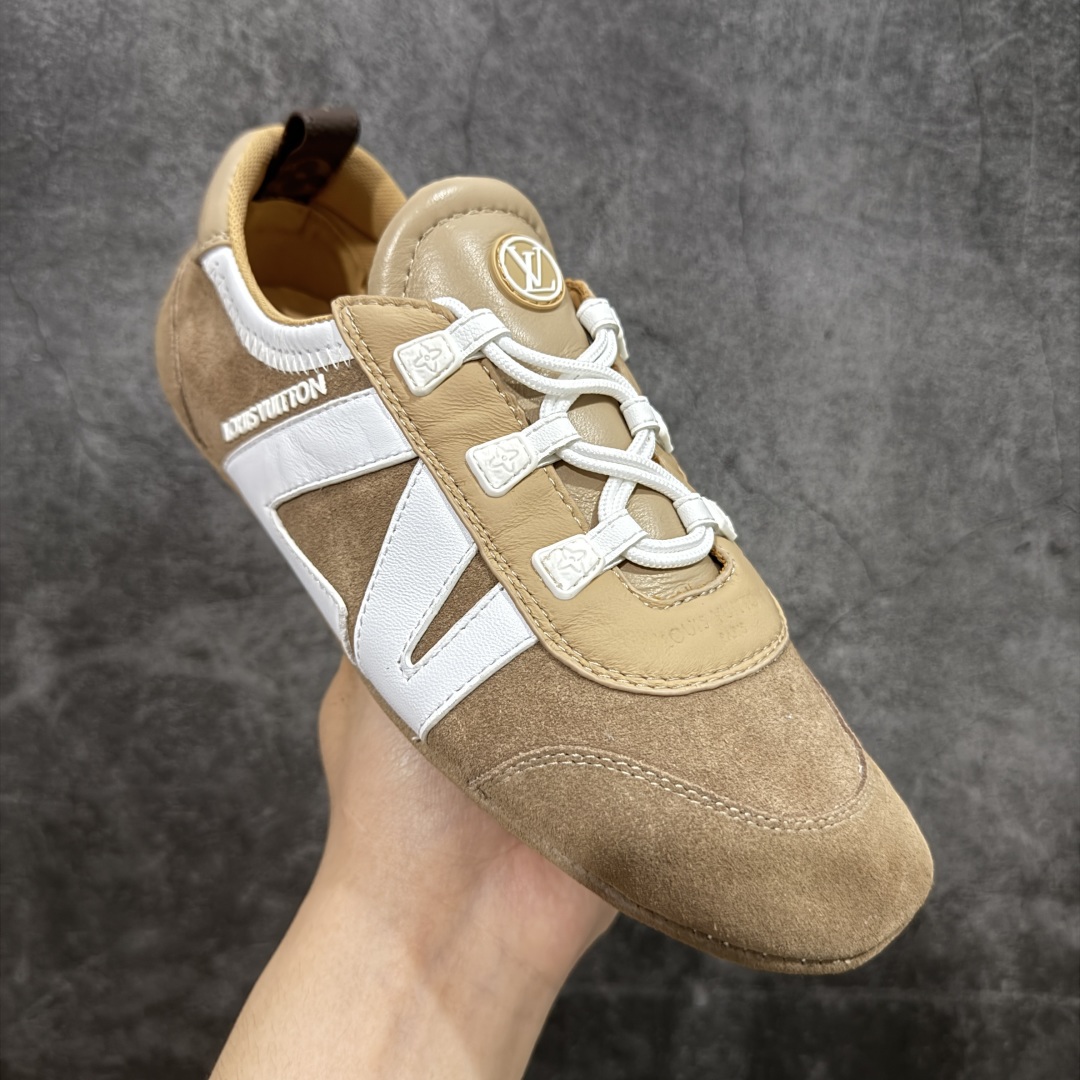 【广东纯原版本】LOUIS VUITTON lv Sneakerina 2025早春发布新款德训鞋芭蕾舞鞋