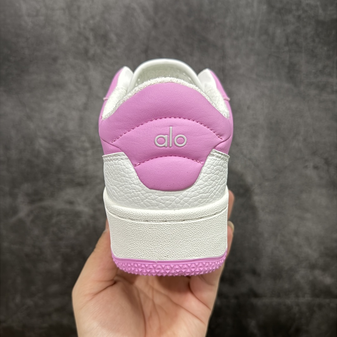 图片[4]-【Top纯原】Alo Yoga Recovery Mode 舒适简约 防滑耐磨 低帮 板鞋 男女同款 白色 25s 春夏新款 小白鞋厚底舒适休闲款 alo比耐克更懂女生！上脚超级百搭！而且超级舒适！是厚底款但是上脚一点都不沉重！ 非常轻便！套上袜套搭配更好看！而且还是明星同款推荐～上脚增高显腿细！ 超级适合我们小个子女生～鞋子整体也是经典的拼色撞色设计搭配鞋面细腻的真皮纹路肌理感！！ 材质：牛皮内里羊里 大底：纯天然橡胶大底 尺码：35-40-选品中心