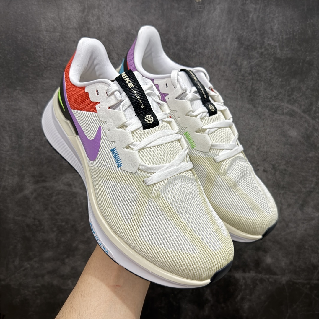 【XE纯原】Nike Air Zoom Structure 25 Prm 登月25代超级飞马系列马拉松跑步鞋 FJ0332-100