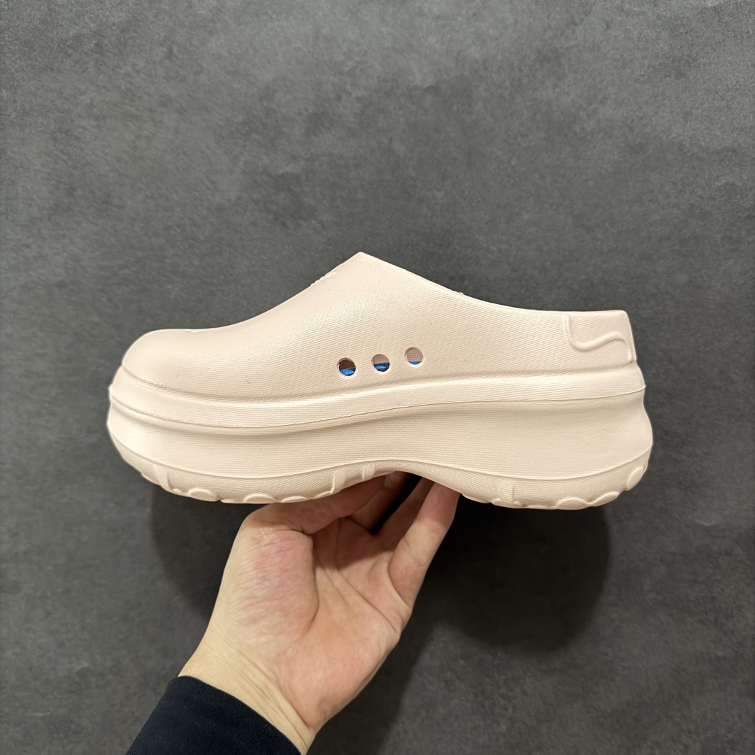 【cs版本】AD Adifom Stan Smith Platform Mule史密斯原型改良系列穆勒风松糕厚底休闲包头露跟凉鞋式拖鞋