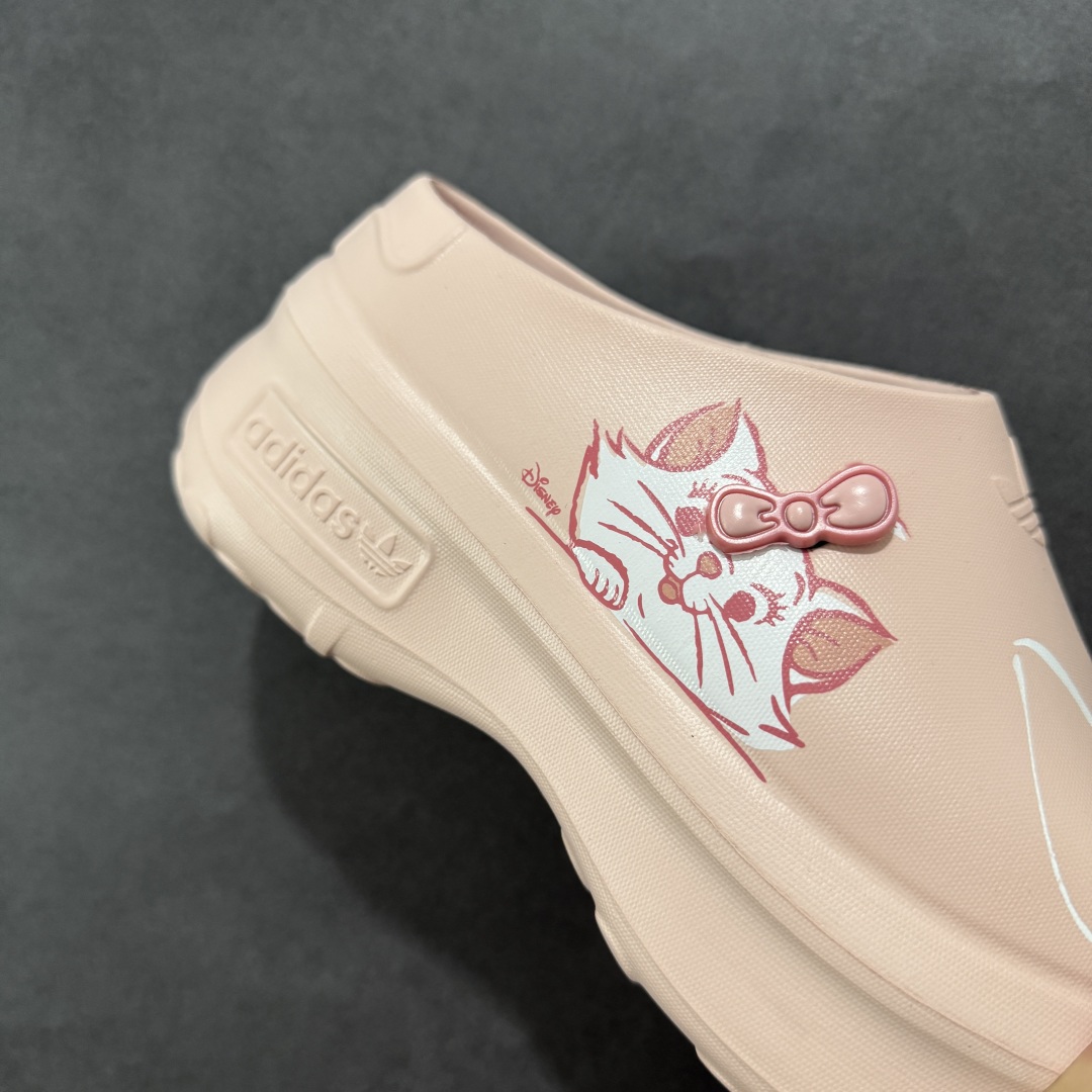 【cs版本】AD Adifom Stan Smith Platform Mule史密斯原型改良系列穆勒风松糕厚底休闲包头露跟凉鞋式拖鞋
