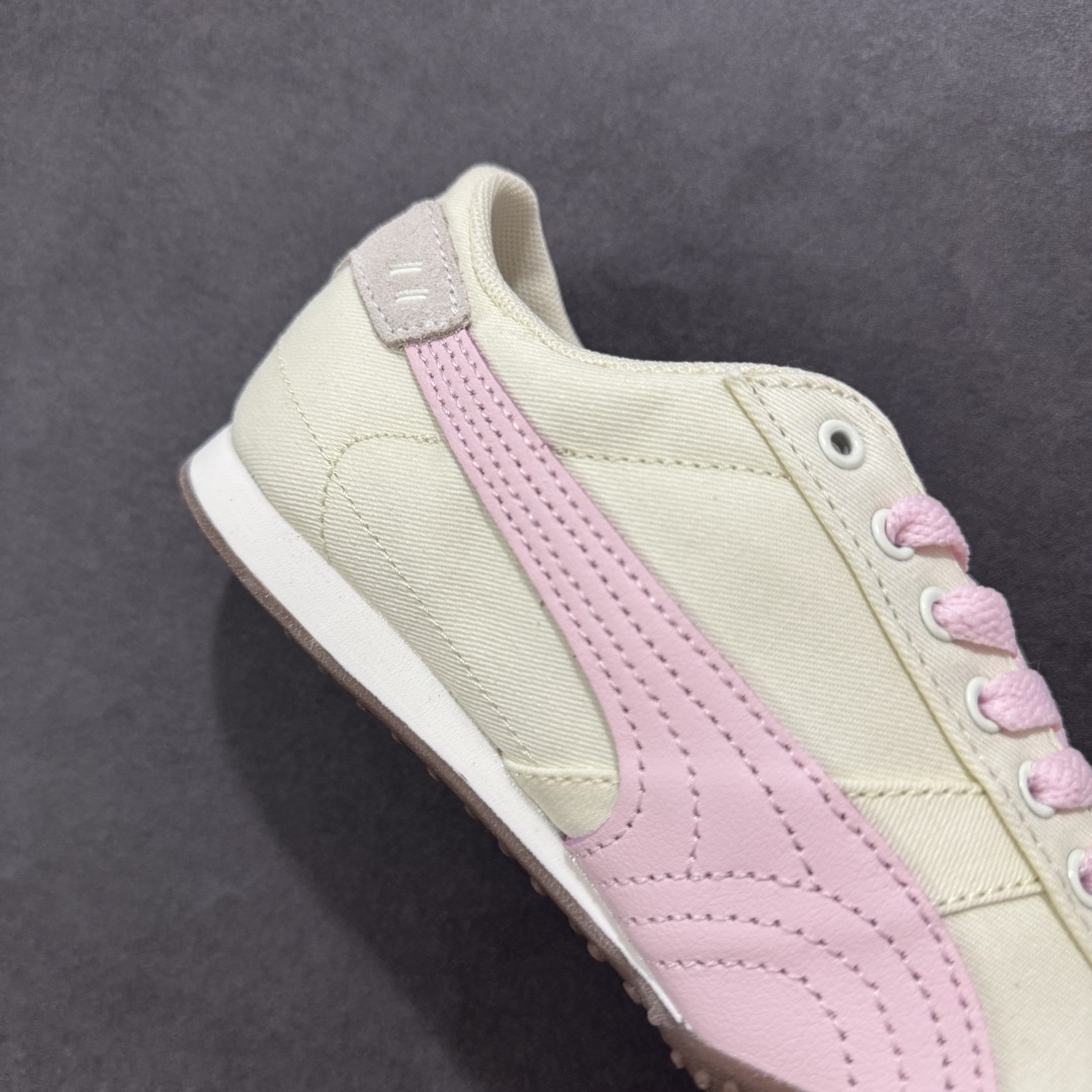 图片[6]-【纯原神版】PUMA Bella UT 彪马 徐梦洁同款舒适男女低帮生活休闲德训薄底鞋 货孔眼底座和脚趾凸起由绒面革材料制成 支持侧踏时的踏步工作 脚背和侧板采用尼龙网布 即使在健身房等使用环境中也能确保透气性 像吸盘一样的设计是为了提高体育馆表面的抓地力性能 货号： 403492-02 尺码： 35.5 36 36.5 37.5 38 38.5 39 40-选品中心