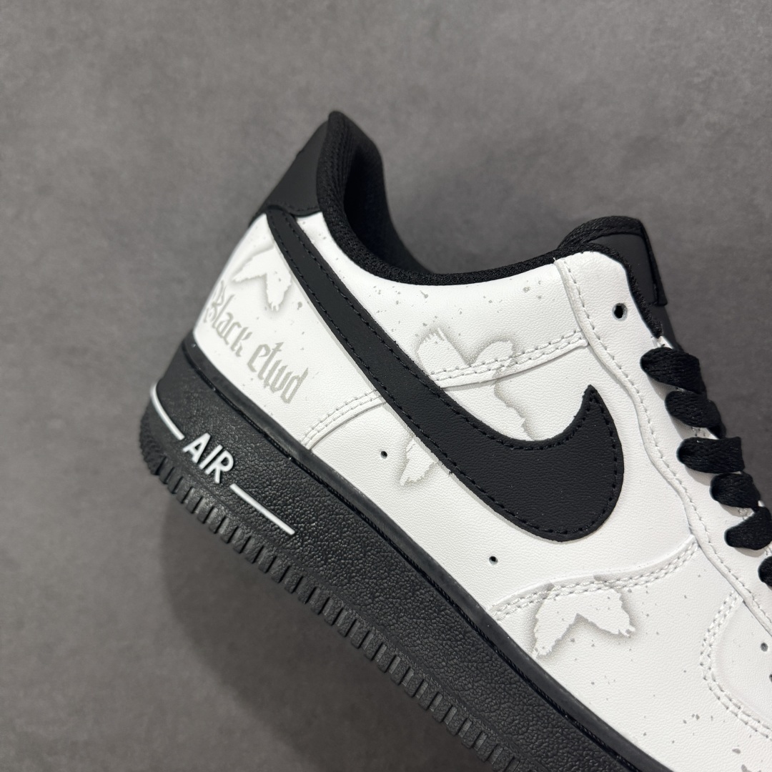 【定制版】Nike Air Force 1 Low 07 谜雾守则 黑白灰 ZH0316-081