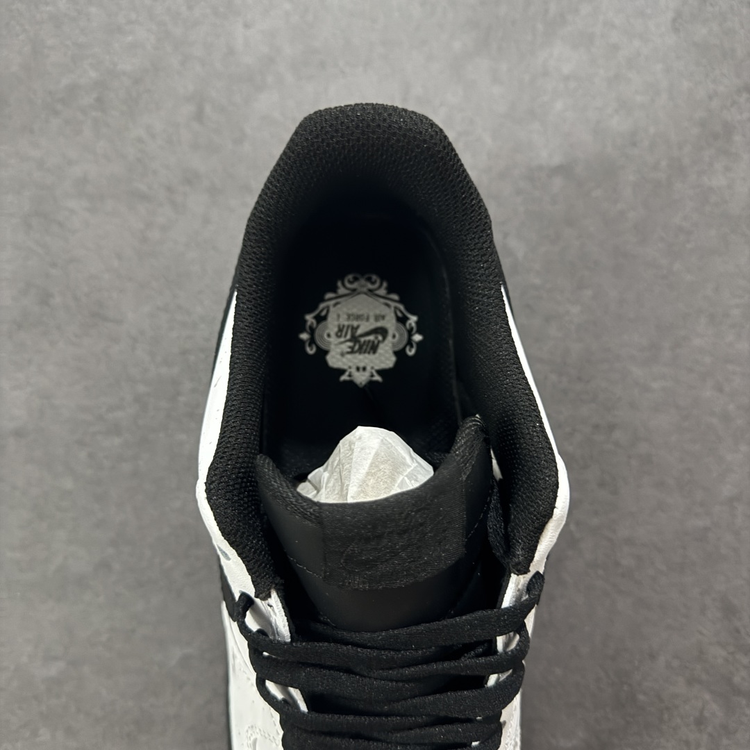 【定制版】Nike Air Force 1 Low 07 谜雾守则 黑白灰 ZH0316-081