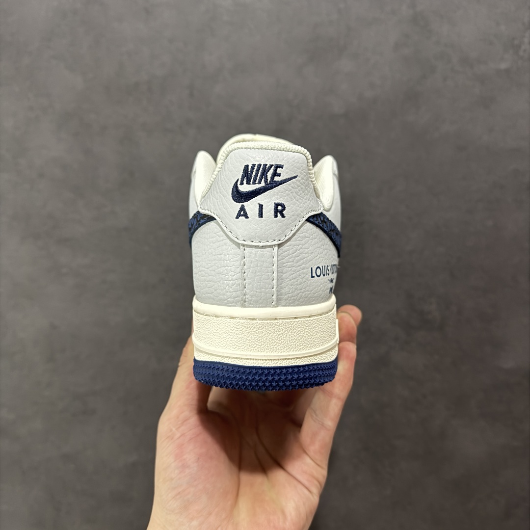 【定制版】Nike Air Force 1 Low 07 x Louis Vuitton 蓝白灰满天星 JJ2508-701