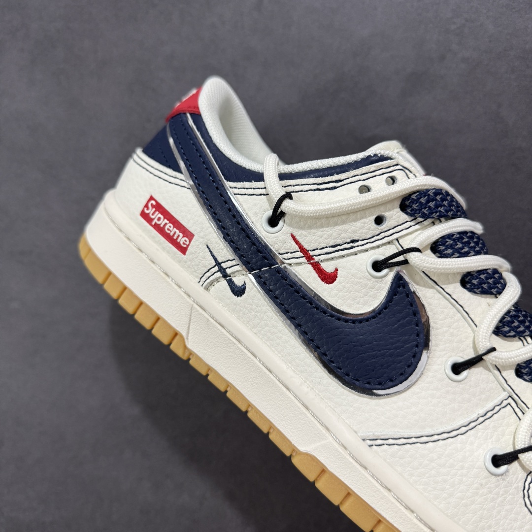 300 【定制版】Nike SB Dunk Low Sup联名 绑带蓝勾 周年高端定制 低帮休闲板鞋 FC1688-217