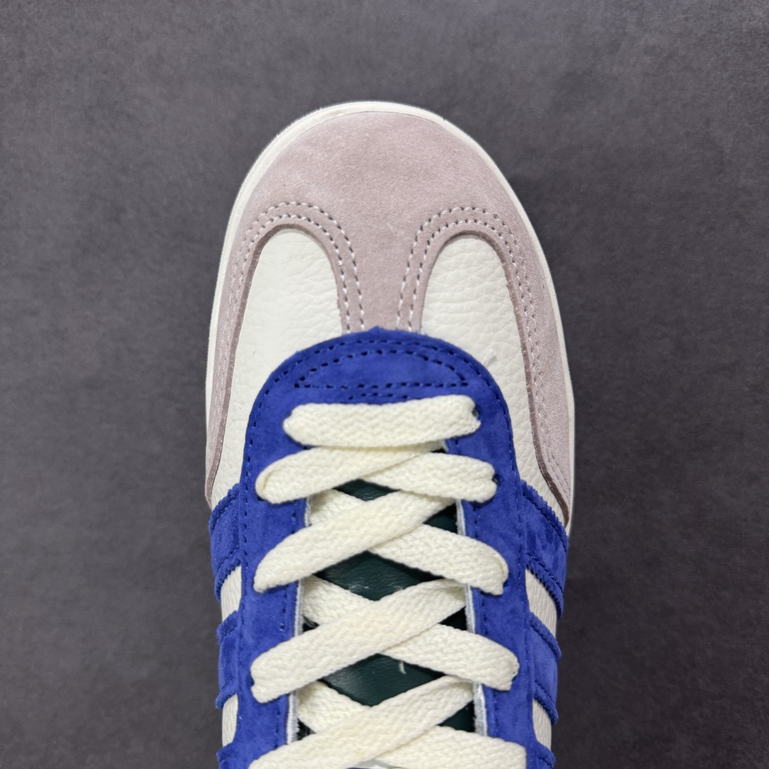 【定制版】AD Originals Gazelle INdoor x Stussy 三叶草休闲防滑耐磨低帮板鞋 DD6601