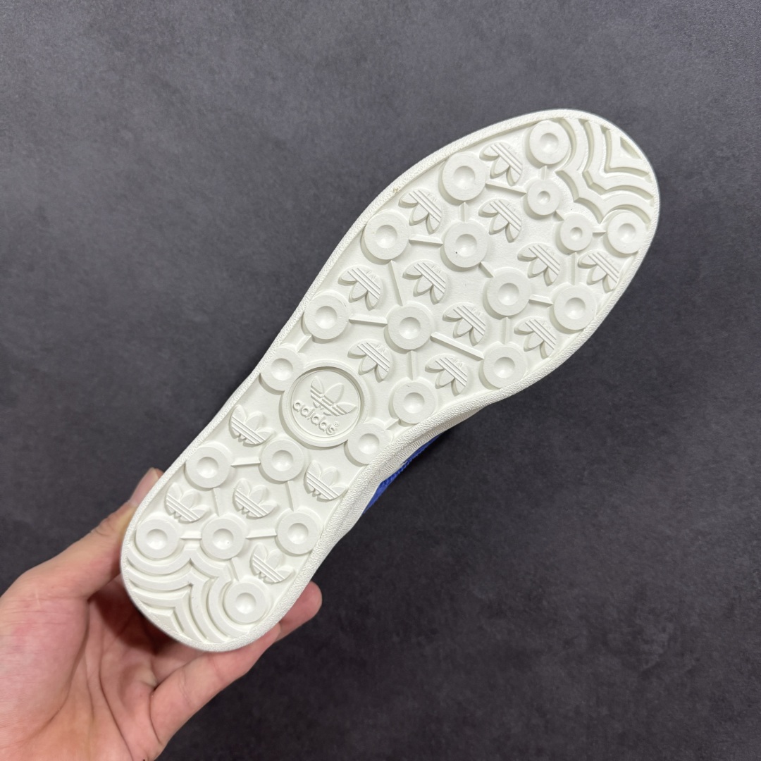 【定制版】AD Originals Gazelle INdoor x Stussy 三叶草休闲防滑耐磨低帮板鞋 DD6601