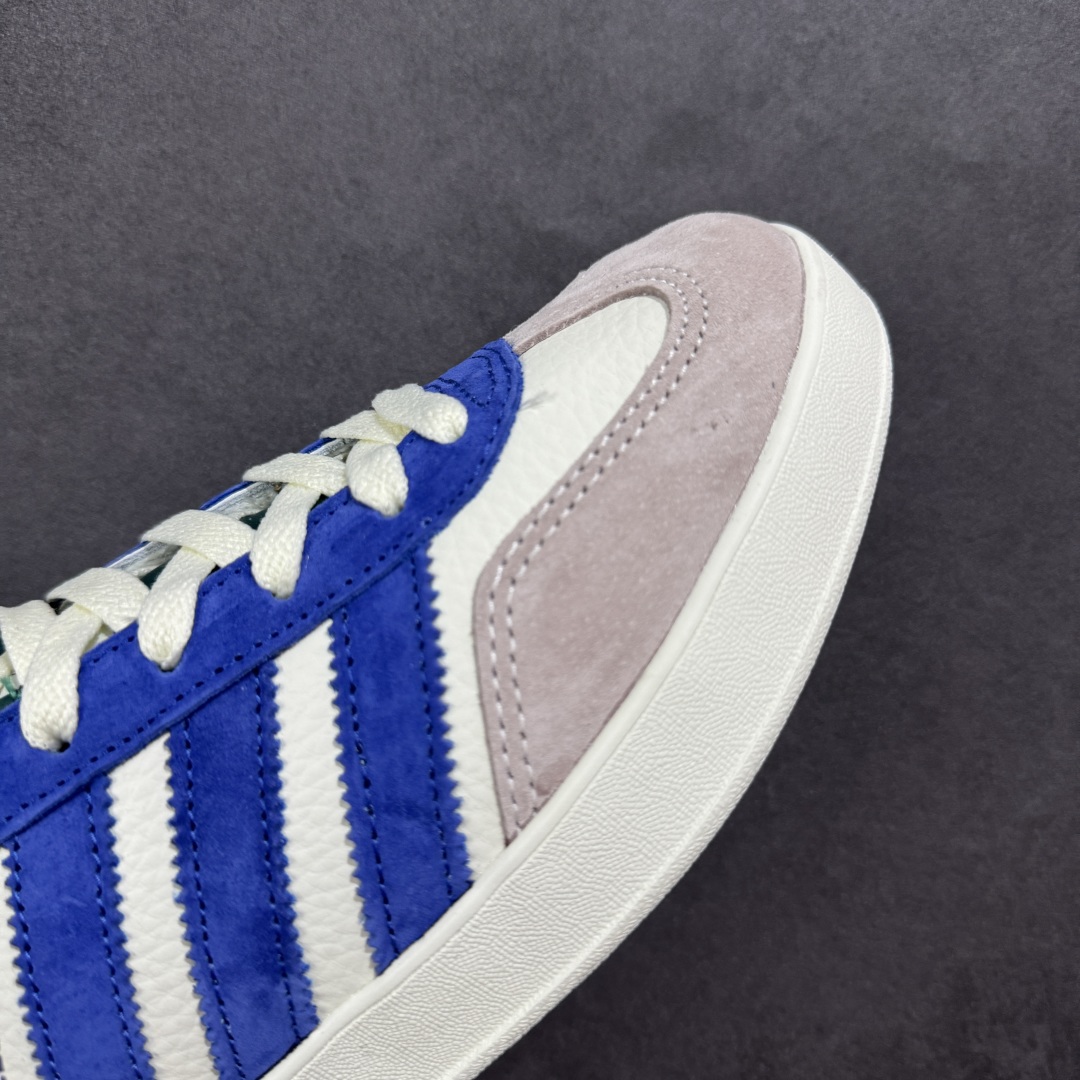 【定制版】AD Originals Gazelle INdoor x Stussy 三叶草休闲防滑耐磨低帮板鞋 DD6601