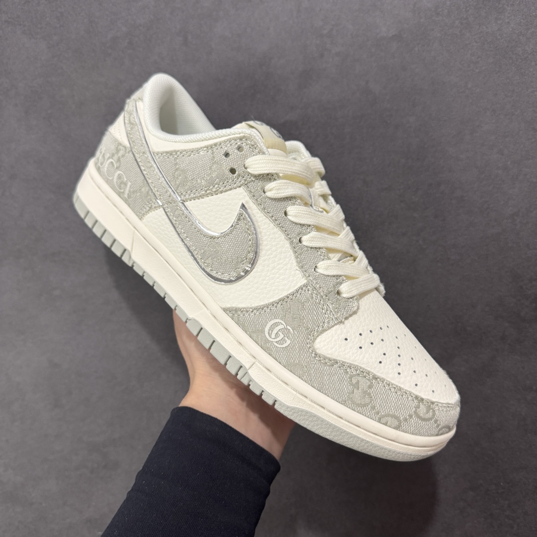 【定制版】Nike SB Dunk Low x GUCCI 灰白 XD1588-212