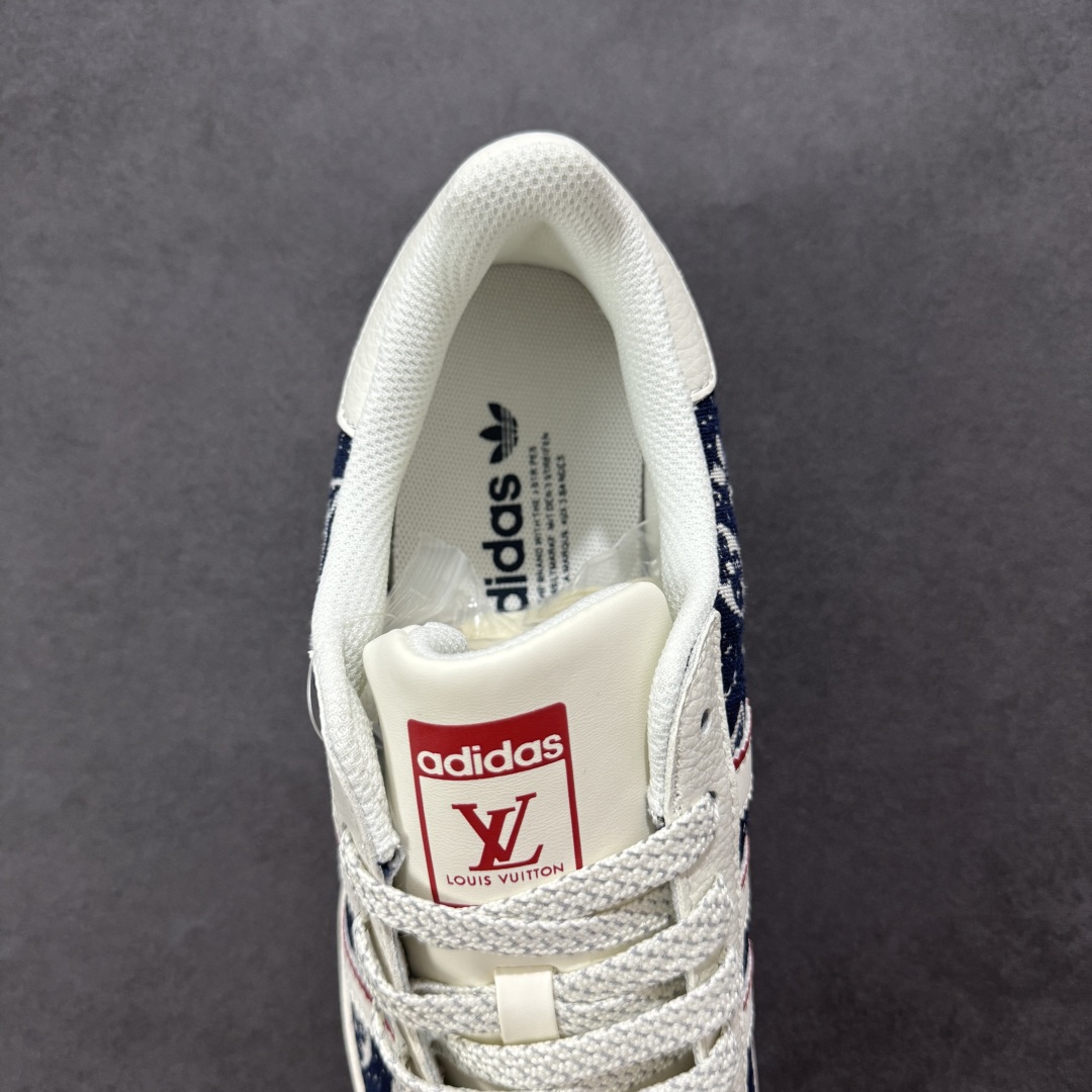 240 【定制版】AD Originals Superstar x Louis Vuitton 黑白红 JY8910