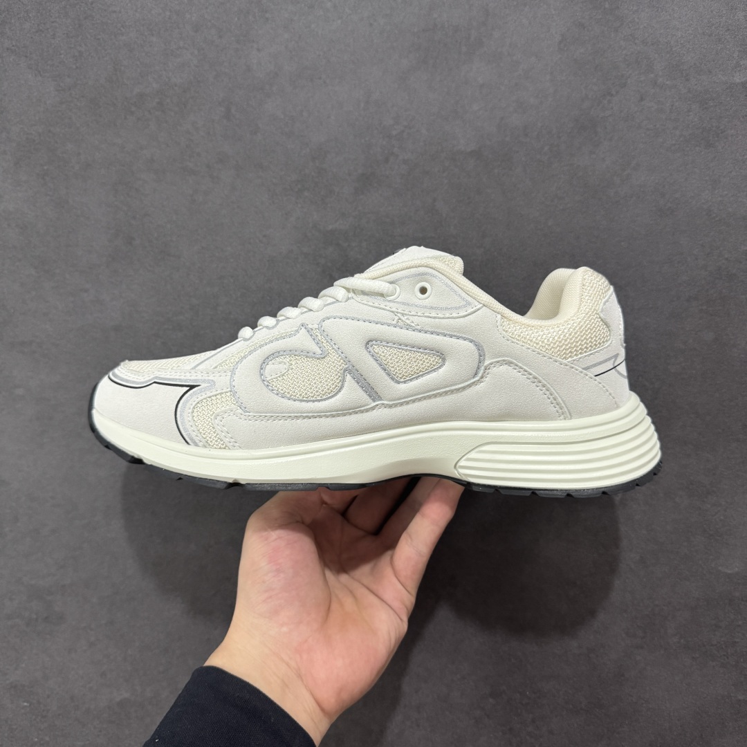 图片[2]-【公司级】Dior迪奥B30网眼织物厚底系带休闲低帮运动鞋男女同款老爹鞋 性价比拉满 品质细节都不错 工厂长期补货 跑量必备款 尺码：36-45-选品中心