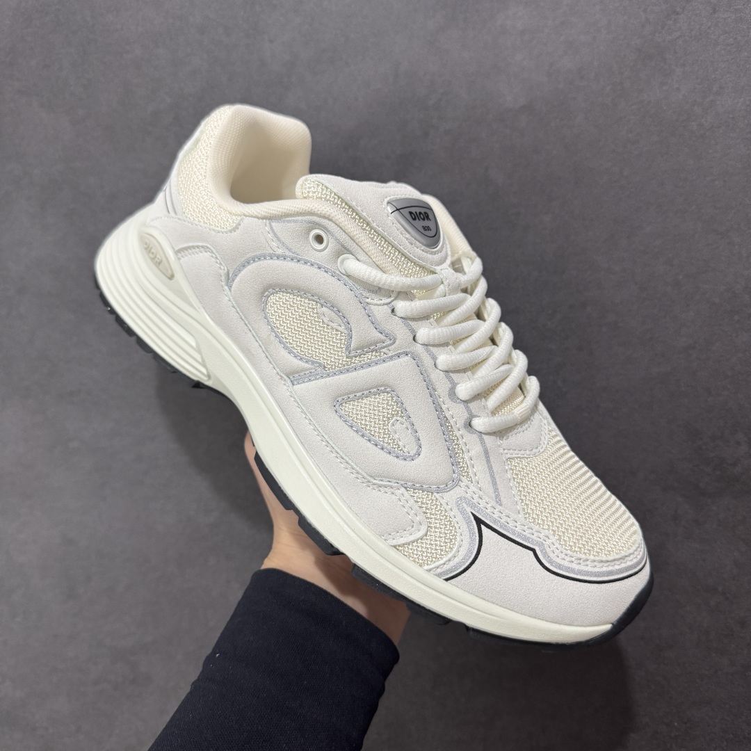 图片[3]-【公司级】Dior迪奥B30网眼织物厚底系带休闲低帮运动鞋男女同款老爹鞋 性价比拉满 品质细节都不错 工厂长期补货 跑量必备款 尺码：36-45-选品中心