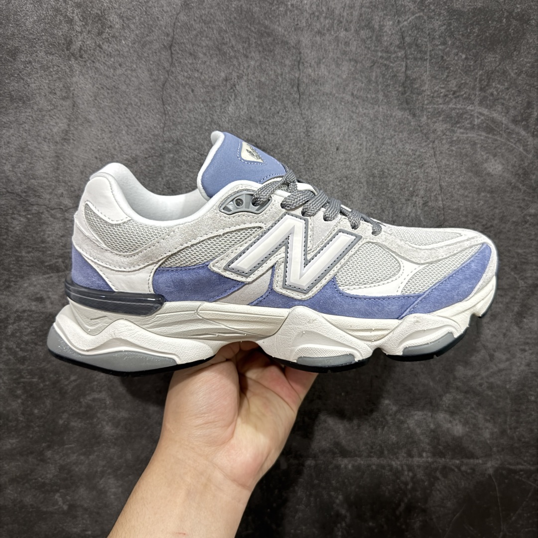 260 【纯原版】 New Balance NB9060 联名款 复古休闲运动慢跑鞋 白蓝色 U9060JBA