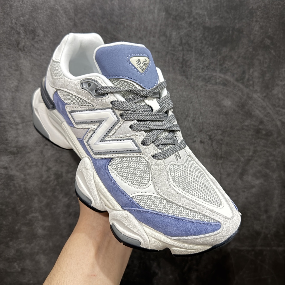260 【纯原版】 New Balance NB9060 联名款 复古休闲运动慢跑鞋 白蓝色 U9060JBA