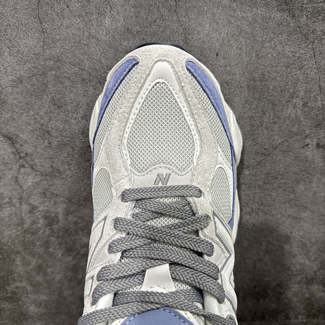 260 【纯原版】 New Balance NB9060 联名款 复古休闲运动慢跑鞋 白蓝色 U9060JBA