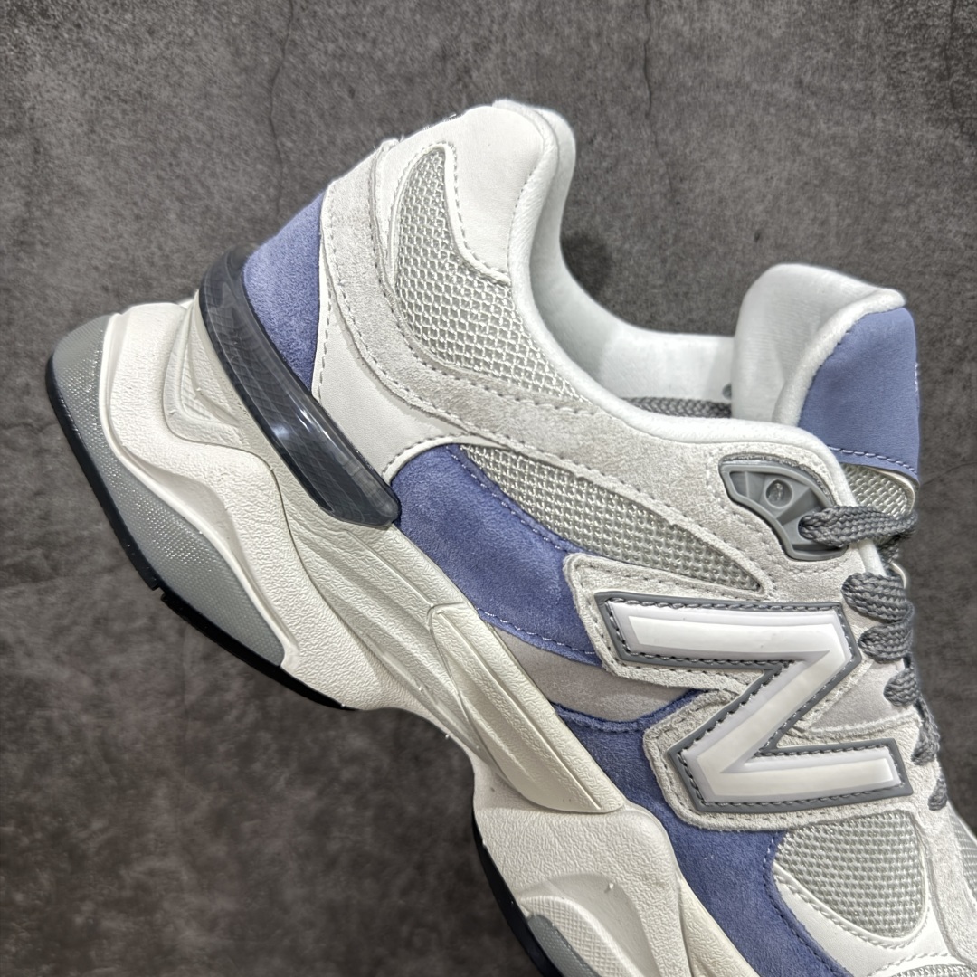 260 【纯原版】 New Balance NB9060 联名款 复古休闲运动慢跑鞋 白蓝色 U9060JBA