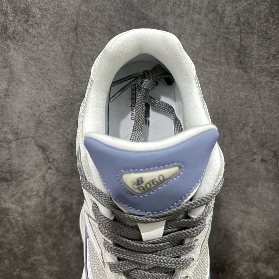 260 【纯原版】 New Balance NB9060 联名款 复古休闲运动慢跑鞋 白蓝色 U9060JBA