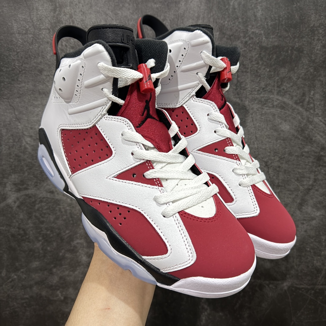 【原厂版本】 Air Jordan AJ6 Retro 胭脂红 白红 CT8529-106 原楦原纸板 正品既视感十足‼️ 采购原厂皮料 到手可放心比对原鞋 上脚百分百充当正品驾驭 真正原装公司级完美鞋型 一切细节实拍所见所得!纸板中底、钢印 完美版型 一应俱全外贸专供 发国外寄售可稳妥充正操作 尺码:40 40.5 41 42 42.5 43 44 44.5 45 46 47.5-选品中心