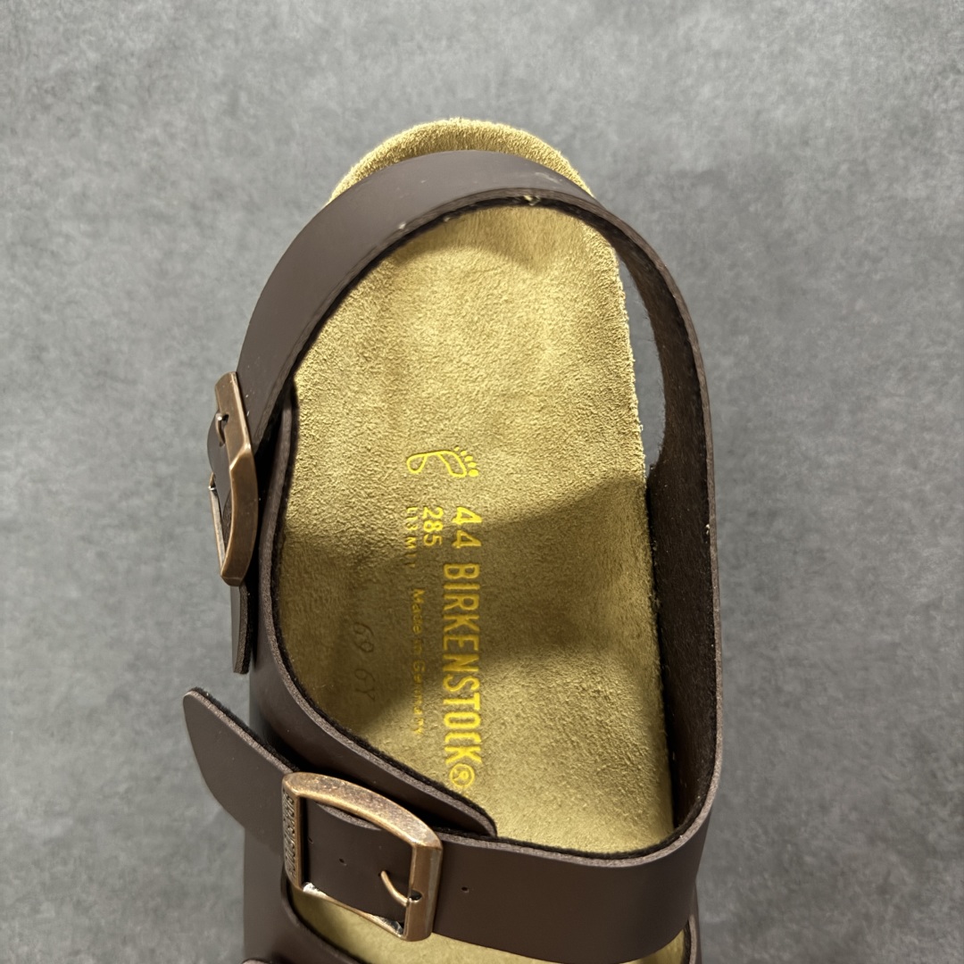 图片[7]-【广东纯原版本】博肯 Birkenstock 二字拖凉鞋系列 广东原产#德国百年知名鞋履品牌·博肯Birkenstock 勃肯#采用质地柔软牛皮面料材质#中底搭载缓震软木橡胶 其特有的鞋床设计，贴合脚面穿着舒适 Birkenstock Milano中性软木鞋底经典款式，非常好搭，鞋底结实耐磨，适合夏天。 尺码：35-45(偏大一码)-选品中心