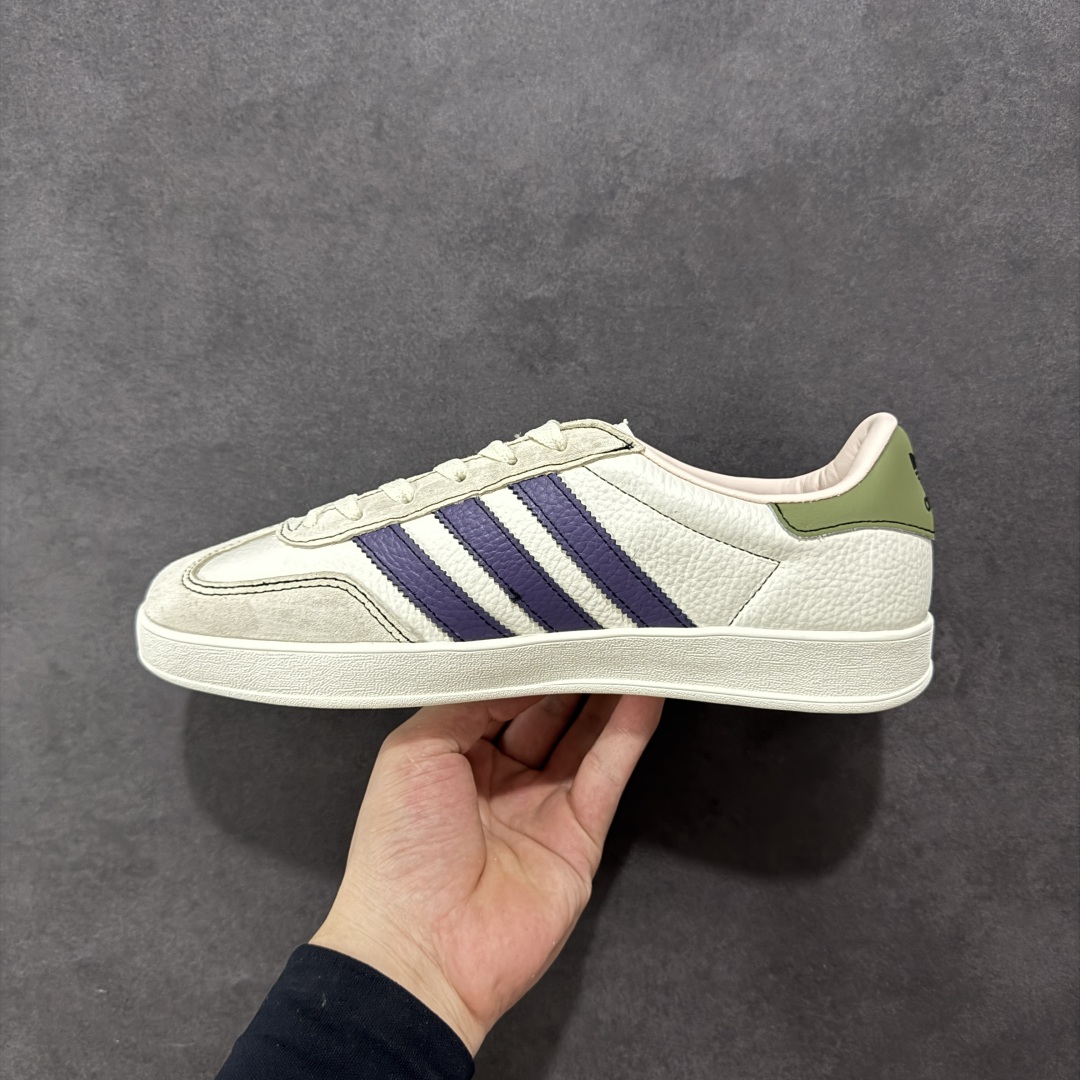 【定制版】Gucci x Ad Samba Og 定制配色 古驰联名 阿迪桑巴系列徳训风低帮百搭休闲板鞋 DD6603