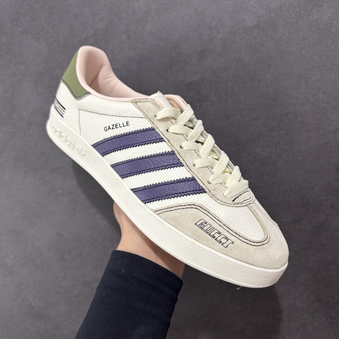 【定制版】Gucci x Ad Samba Og 定制配色 古驰联名 阿迪桑巴系列徳训风低帮百搭休闲板鞋 DD6603